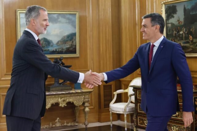 King le pide a Sánchez que intente y forme el gobierno ⋆ Madrid Metropolitan
