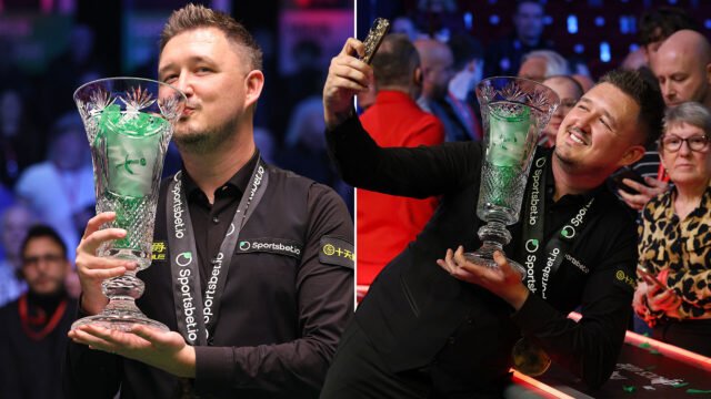 Kyren Wilson vence a su rival a Judd Trump en el marco final épico para ganar £ 150,000 jugadores del campeonato de billar Título
