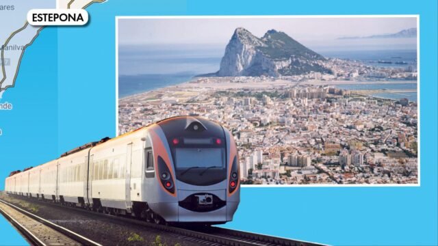 La ciudad fronteriza de España-Gibraltar está exigiendo un autobús de transporte a su propia estación de tren ubicada a 30 minutos en coche
