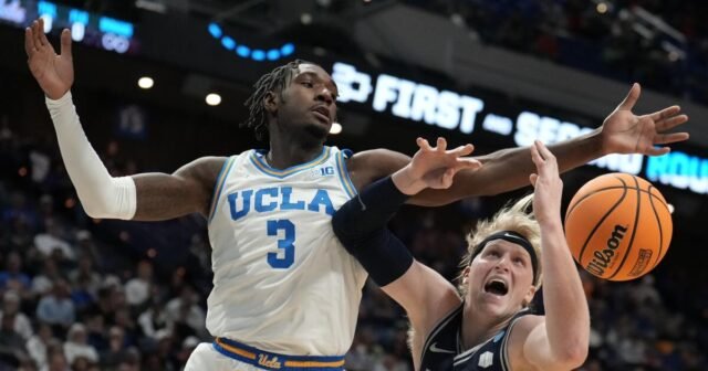 March Madness: UCLA supera la lesión de Aday Mara para vencer a Utah State
