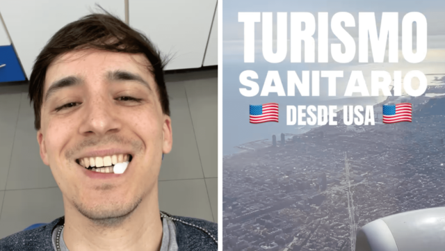 Reloj: español que vive en las moscas de los Estados Unidos a Barcelona para recibir tratamiento dental y ahorra miles en facturas médicas
