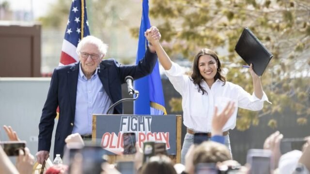 Sanders, Ocasio-Cortez Rallies Establecer etapa para el movimiento de protesta: activista
