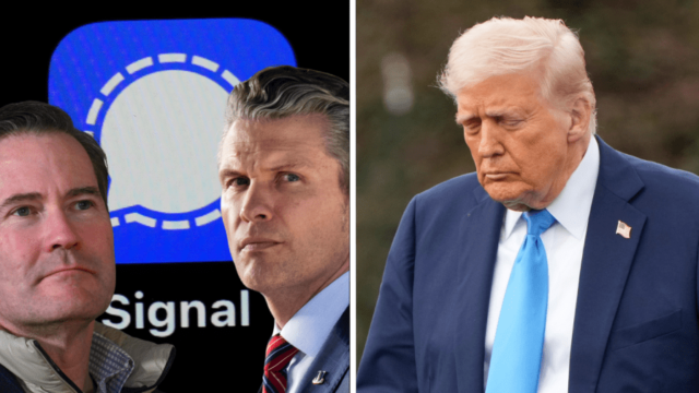 Vista previa del domingo: Trump desestima los consecuencias de Signal Chat; La guerra comercial de tarifas se calienta
