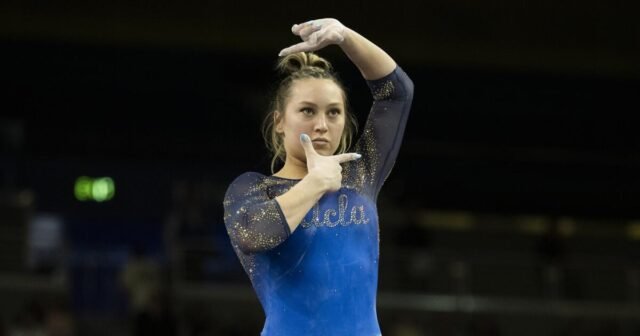 Cómo la gimnasta Katelyn Rosen regresó a su zona, levantó a los compañeros de equipo de UCLA
