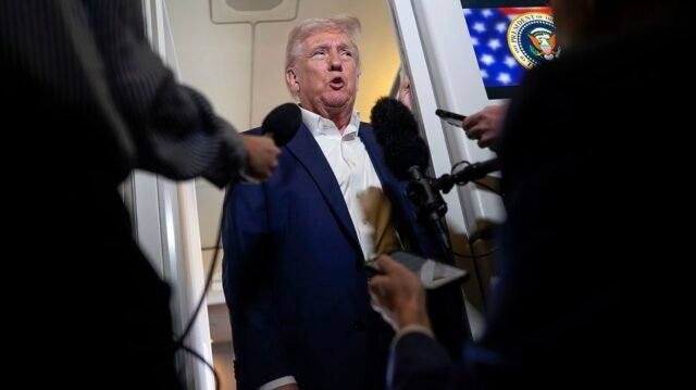 En el camino con el presidente Trump: 3 comida para llevar
