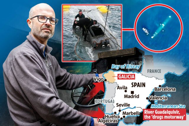 Entré en la trampa de Deathtrap 'Narco Sub' solía pasar de contrabando £ 120 millones a la 'costa de cocaína' ... e hice un descubrimiento que revuelve el estómago

