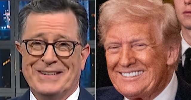 La audiencia de Colbert gime sobre una broma de Trump, tal vez nunca desgaste
