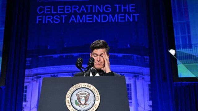 Los periodistas que se ríen con Trump para honrar la libertad de expresión es la verdadera broma 
