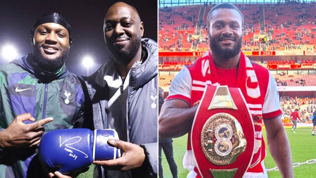 "No tiene el arroz de Declan para ayudar" - Boxer -Mad Boxer despedido de la brutal advertencia del rival de Tottenham Viddal Riley
