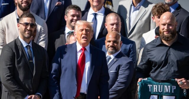 Qué jugadores de Eagles realmente fueron a la Casa Blanca, y quién se saltó
