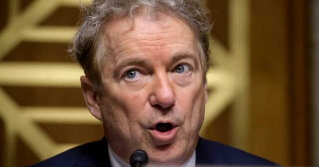 Rand Paul advierte los aranceles conducirán a la "decimación política" del Partido Republicano
