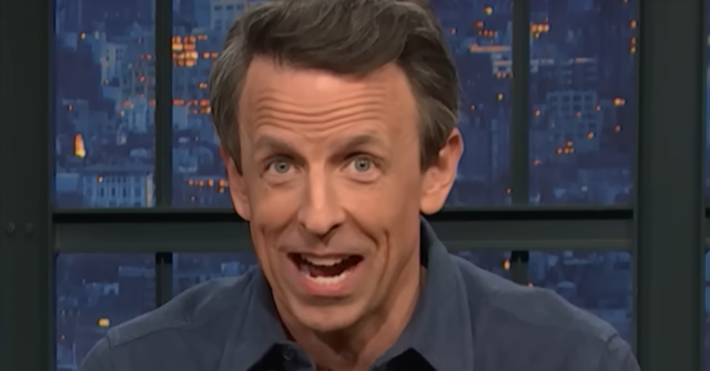 Seth Meyers cree que la reunión del gabinete 'espeluznante' de Trump grita 1 cosa
