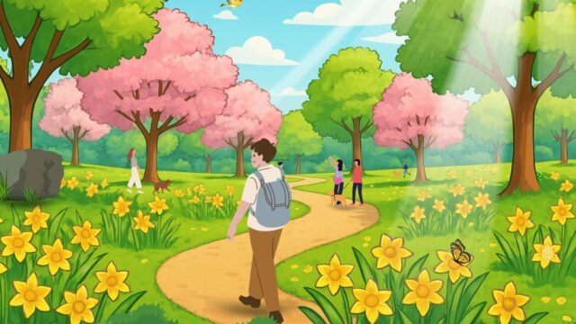 Todos pueden ver los narcisos, pero tiene una visión 20/20 si puede detectar los 5 huevos de Pascua ocultos en menos de 20 segundos
