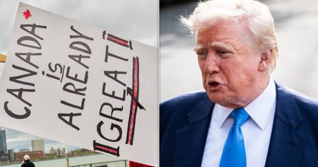 Trump apodera desagradable truco mientras Canadá elige a su primer ministro
