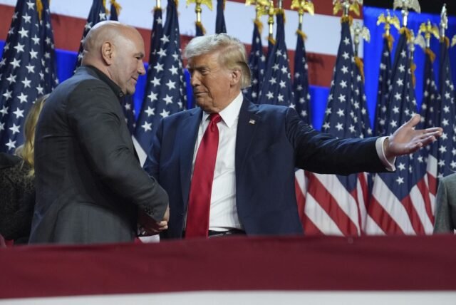 Trump llegó a un acuerdo de prisioneros para gratuitos de bailarina después de la intención de Dana White
