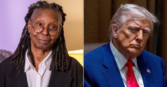 Whoopi Goldberg entrega un mensaje brutal sobre las tarifas de Trump
