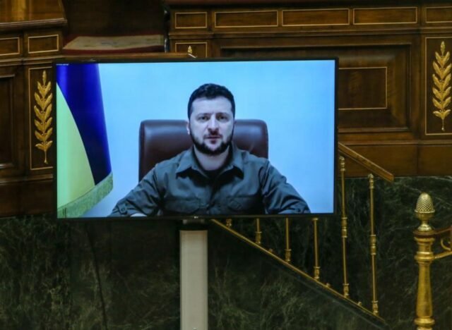 Zelenskyy evoca a Guernica en la dirección del parlamento español ⋆ Madrid Metropolitan
