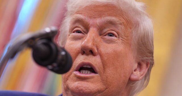 El lenguaje corporal de Trump después de la pregunta de taco hablaba mucho
