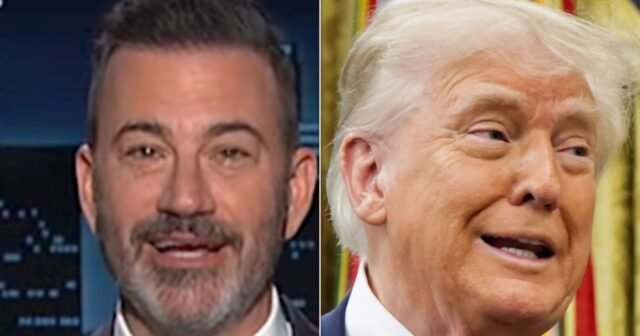 Jimmy Kimmel se burla de Trump con la única razón para no entrar en pánico todavía
