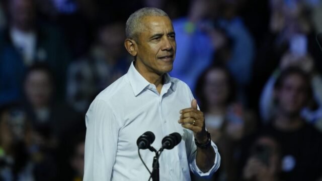 La Fundación Obama promociona el progreso en la biblioteca después de la burla de Trump
