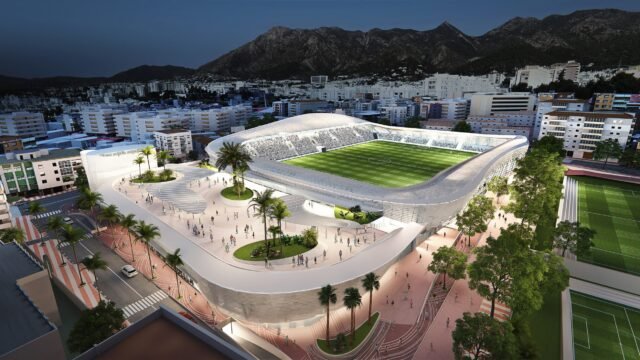 Marbella FC obtiene un acuerdo de estadio de € 114 millones 10,000 plazas
