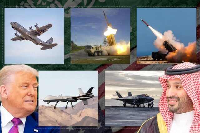 Reaper drones, misiles patriotas y aviones de combate F-35 ... lo que está destinado a estar en los $ 142 mil millones de armas sauditas de Trump cofre de guerra
