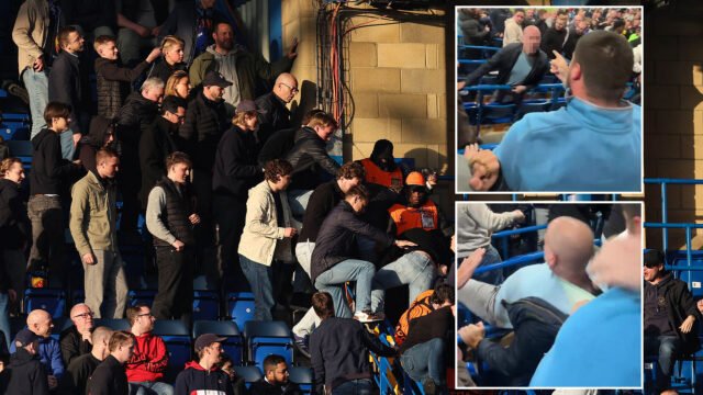 Stamford Bridge estalla en Brawls mientras el lanzamiento del Chelsea investiga la "violación más grave de la seguridad del estadio en la memoria reciente"
