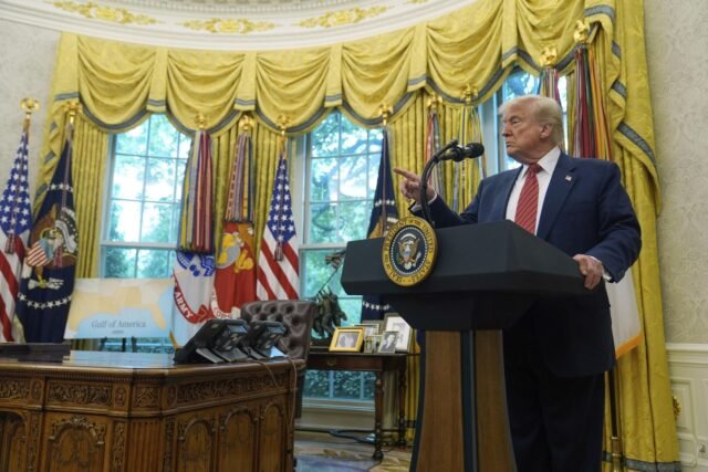Trump flota el 80% de la tarifa de China
