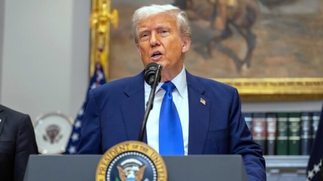 Trump hace un respaldo en la primaria del gobernador de Nueva Jersey
