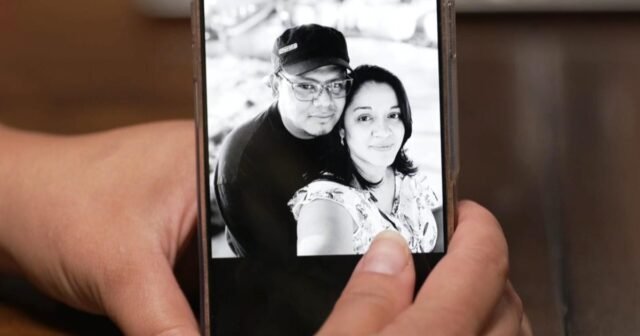 Asylum Seeker arrestado en la cita con hielo, dice la esposa

