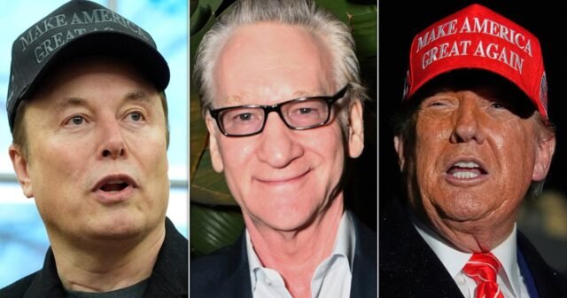 Bill Maher presenta el nuevo "nombre de pareja" de Trump-Musk como su bromance Combusts
