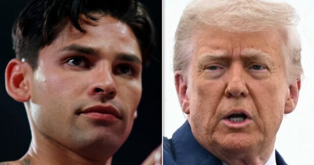 Boxer de Maga Ryan García le devuelve a Trump: "No puedo permanecer en silencio ..."
