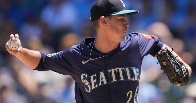 Cal Raleigh llega a la 30 horas, pero los marineros caen a los cachorros en medio de vientos fuertes, calor
