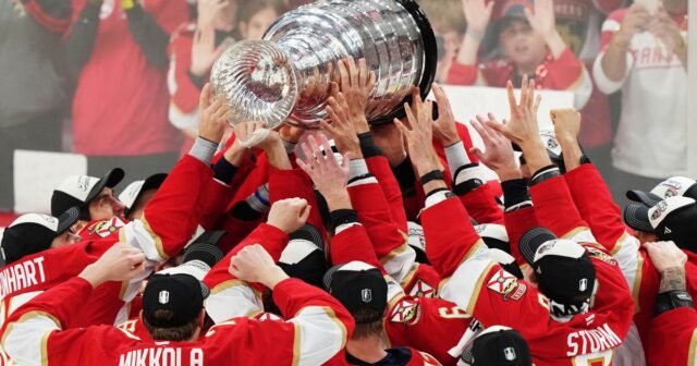 Cats consecutivos: los Panthers se repiten como campeones de la Copa Stanley venciendo a los Oilers en 6 juegos
