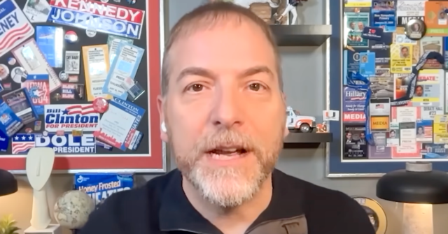Chuck Todd revela que Trump Name-Drop llevó a un incidente alarmante fuera de DC Home
