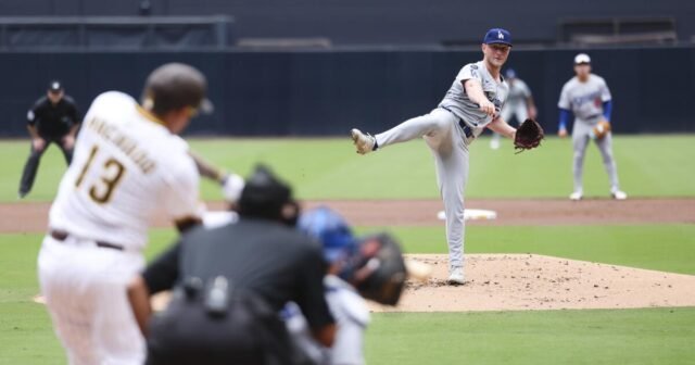 Cómo Ben Casparius se abrió camino en la rotación inicial de los Dodgers
