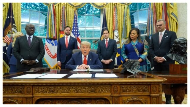 Congo y Ruanda piden que Trump 'se mantenga comprometido' después del acuerdo de la paz
