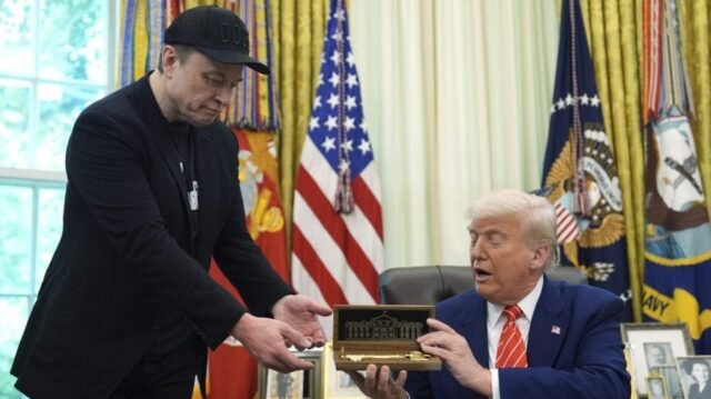 Deje que Trump y el almizcle 'peleen por un tiempo'
