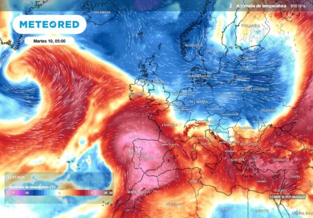 España para ser 'epicentro de temperaturas inhumanas': estas serán las áreas más afectadas
