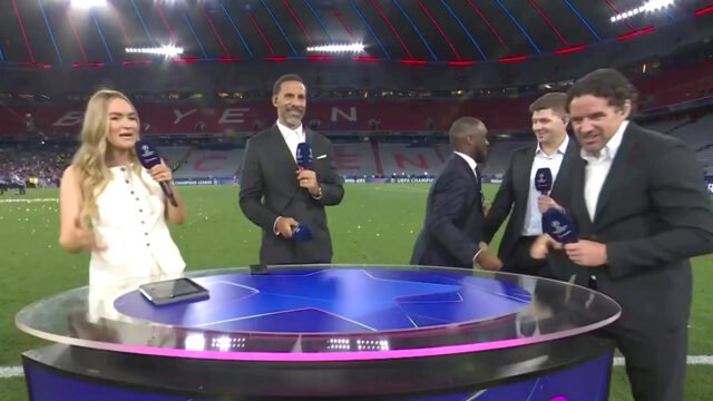 'Fingiremos que eso no sucedió' - Laura Woods 'Pied' por el héroe de culto de la Premier League, 51, después de la final de la Liga de Campeones
