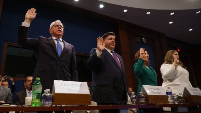 GOP Grills Dem Gobernadores en la audiencia de inmigración de Feisty
