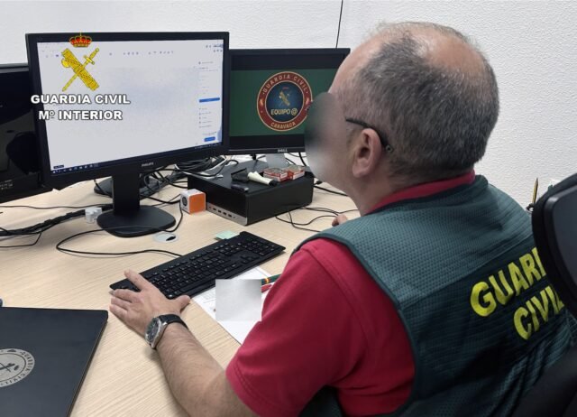 Guardia Civil Desmantula grupo cibercriminal que defraudó más de 100,000 € en un fraude por correo electrónico
