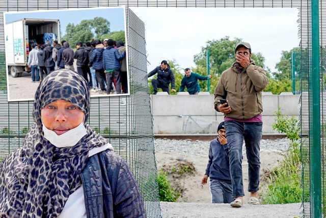 Hablando francés, sueco, alemán ... los migrantes expulsaron de la UE en asilo de asilo y en botes pequeños para 'toque suave' Reino Unido
