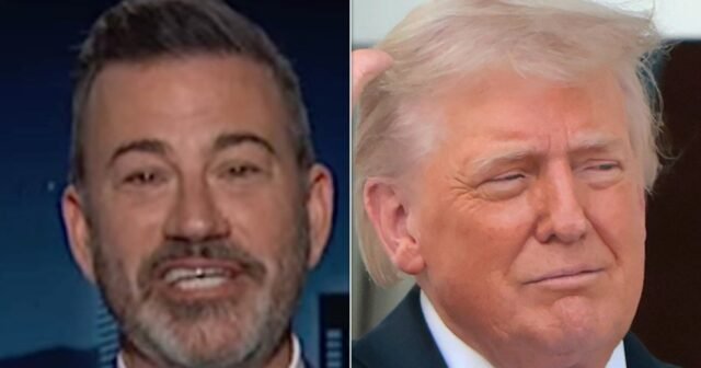 Jimmy Kimmel expone una razón real 'Furious' Trump 'desapareció "
