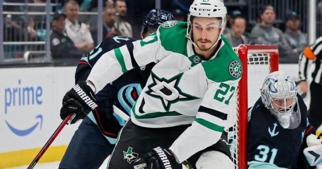 Kraken adquirir la marcha del extremo Mason de las estrellas para selecciones de draft
