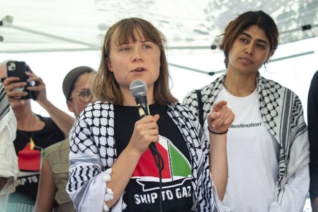 La activista climática Greta Thunberg se une a Aid Sharing Sailing a Gaza con el objetivo de romper el bloqueo de Israel
