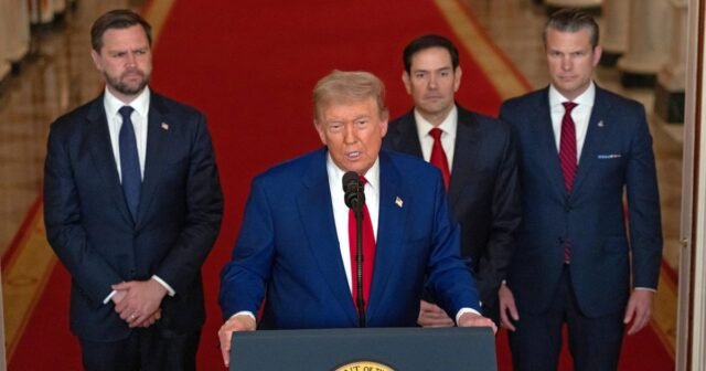 La encuesta encuentra ataques a Irán respaldados por republicanos, desaprobación en general; La mayoría dice que Trump necesita el Congreso OK
