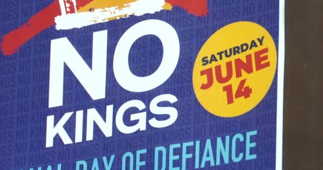 Las ciudades se preparan para multitudes en demostraciones nacionales de "no reyes"
