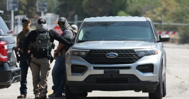 Los agentes federales negaron la entrada al estacionamiento del estadio Dodger, dice Team
