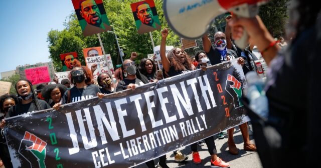 Los patrocinadores corporativos hacen apoyo para las celebraciones de Juneteenth
